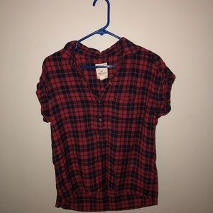 flannel t-shirt
